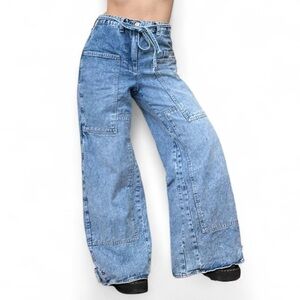 We The Free Light Blue Flare Jeans